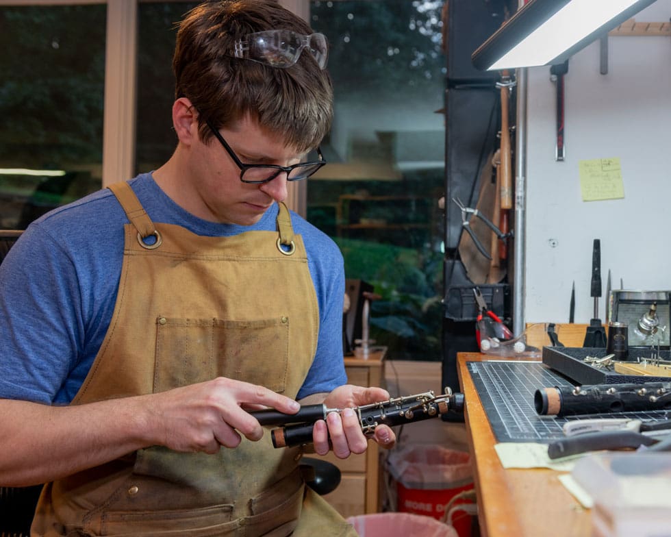 Liam-Burke-workbench Burke Woodwinds - Liam Burke